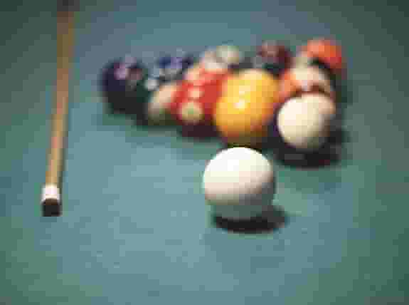 Pool table at The Jolly Roger