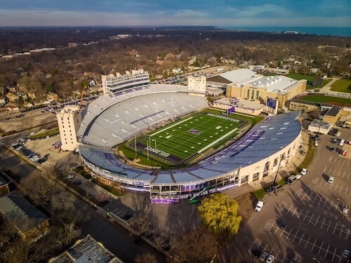 Aerial image of Ryan Field